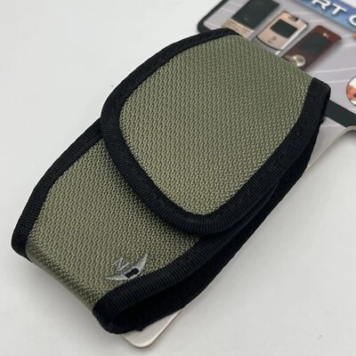 Coldre utilitário verde pequeno Nite Ize estojo bolsa para ferramentas utilitários flip-fones - Imagem 1 de 4