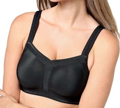 Sutiã Breezies~Cobertura Total Dois Tons Sem Fio~40DD~Preto~A468976~Sem Estofamento 8909 - Imagem 1 de 4