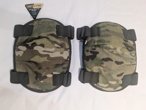Web Tex Army Multicam Camo Knee Pads - Used ideal for Air Soft gaming - Picture 1 of 5