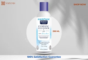 Monistat Boric Acid Feminine Wash, Fragrance-Free, 10oz - Picture 1 of 7