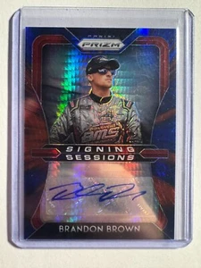 K259.983 - Sesiones de firma Panini Prizm 2020 rojo y azul Hyper #3 B. marrón/30 - Imagen 1 de 1