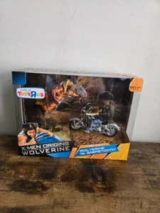 Hasbro X-Men Origins Wolverine Back Road Brawl Wolverine vs Sabretooth 3.75 Inch - Picture 1 of 11