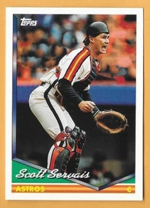 Scott Servais Houston Astros #674 - Topps casi nuevo-como nuevo 1994 - Imagen 1 de 2