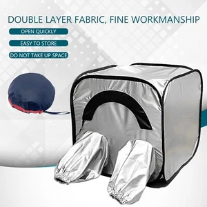 Ultra-Light 8x10 Darkroom Large Format Film Change Tent Bag Quick Fold 2.2LB Db - Picture 1 of 7