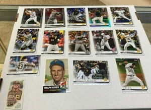 LOTE DE 15 CARTAS DE BÉISBOL PIRATAS DE PITTSBURGH Novatos, Estrellas - Imagen 1 de 9