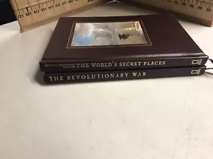 The Revolutionary War National Geographic John M Thompson Hardcover & Another - Picture 1 of 8