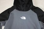 THE NORTH FACE FLEECE HOODIE TRACK JACKET GREY SIZE YOUTH JUNIOR V43