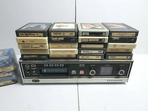 Lot of 20 Tape 8-Track Player Cassette Deck Panasonic *RS-803US* AS IS FOR PARTS - Picture 1 of 12