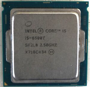 LOT 2x Intel Core i5-6500T 2.50GHz 6MB 35W FCLGA1151 64-bit Processor SR2L8