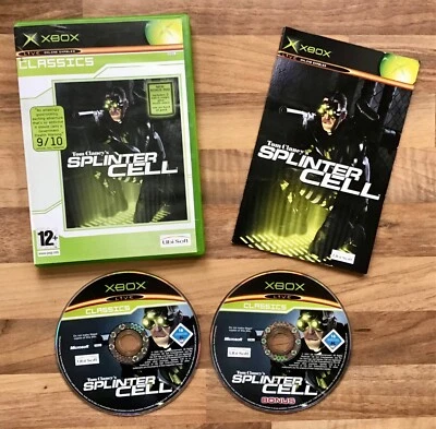 TOM CLANCY'S SPLINTER CELL - X-BOX CLASSICS (LIVE ONLINE ENABLED) PEGI 12+ - Image 1 of 4