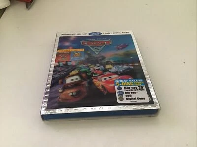 Cars 2 (Blu-ray + 3D + Digital Copy,4-Disc Set w Lenticular Slipcover) @Y3 - Image 1 of 2