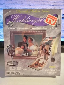 Vintage Biography Software Wedding Write Multimedia Wedding Album And Diary NEW - Picture 1 of 4