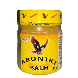 6x Aboniki Balsam lindert Schmerzen, Schmerzen, Rückenschmerzen, Erkältung - 25g- (6er-Pack) - Bild 1 von 1