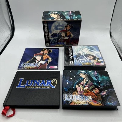 Lunar 2: Eternal Blue Complete (PlayStation 1, 2000) No Pendant Or Demo Disc - Image 1 of 4