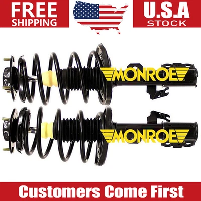 Pair Set of 2 Front Monroe Strut & Coil Spring Kit For Lexus ES330 Toyota Solara - Image 1 of 4