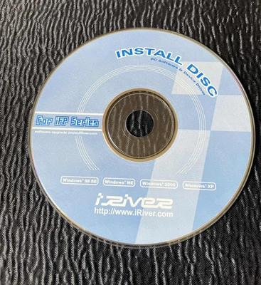 Instalar disco PC Software Dispositivo Controlador iFP Series iRiver Discos Windows ME 2000 Foto 1 de 2