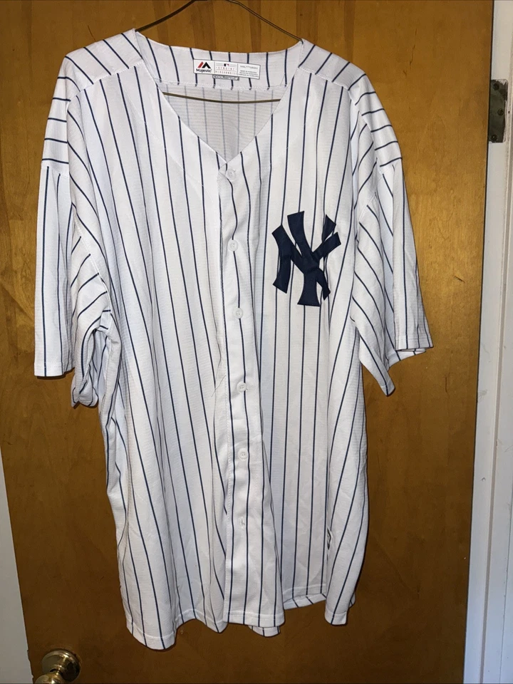 Camiseta majestuosa grande firmada por Don Mattingly de los Yankees de Nueva York nueva con etiquetas Foto 1 de 4