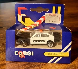 Corgi Juniors J60 Buick Regal Police 1/64 Diecast NOS - Picture 1 of 8