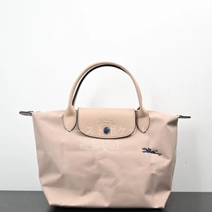 Longchamp Le Pliage Tote Bag M Pink Nylon Canvas Shoulder Tote Japan New Authent - Picture 1 of 24