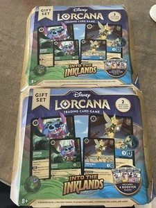 Disney Lorcana: Into the Inklands Chapter Gift Set x2 Lot - Picture 1 of 4