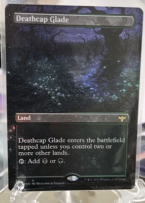 Deathcap Glade (Borderless) Innistrad: Crimson Vow Foil MTG 381 - Image 1 of 4
