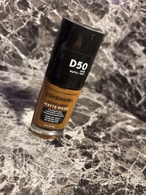 NEW No Box CoverGirl Trublend Matte Made Foundation-D50-30mL-1 FL Oz-USA - Image 1 of 2