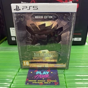 LITTLE NIGHTMARES 3 MIRROR EDITION PS5 PAL ITA ITALIANO STEELBOOK PLAYSTATION - Foto 1 di 6