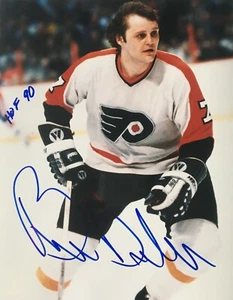 Foto firmada de Bill Barber de los Philadelphia Flyers de 8x10  - Imagen 1 de 1