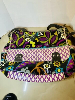 Bolso Bandolera Fossil Mujer 16x11 Multicolor Floral Mensajero Foto 1 de 4