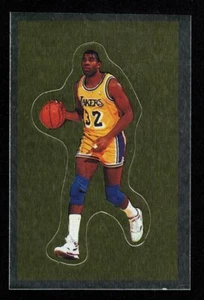 1991 Panini Gold Foil NBA Sticker #192 Magic Johnson HOF LA Lakers EXMT 2949 - Bild 1 von 2