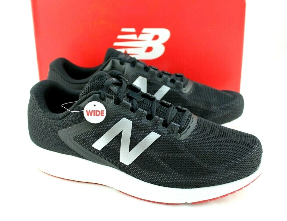NEW BALANCE 490v6 Size 8 EEEE Black Men's Running Shoes RETAIL $85 - Image 1 of 4