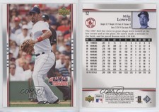 2007 Upper Deck World Series Champions Boston Red Sox Mike Lowell #12
