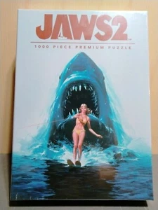 Official JAWS 2 Classic Limited Edition JIGSAW Puzzle 1000 pc Dust Universal - Picture 1 of 2
