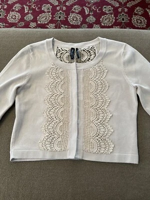 Cárdigan suéter Guess By Marciano para mujer mediano seda/algodón (BL) Foto 1 de 4