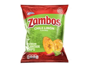 Plantain Chips Picositas Chili Lemon Crunchy Premium 5.3oz (12 Pack) - Picture 1 of 1