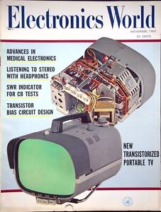 ADVANCES IN MEDICAL ELECTRONICS - RADIO & TELEVISION NEWS MAGAZINE, NOV 1961