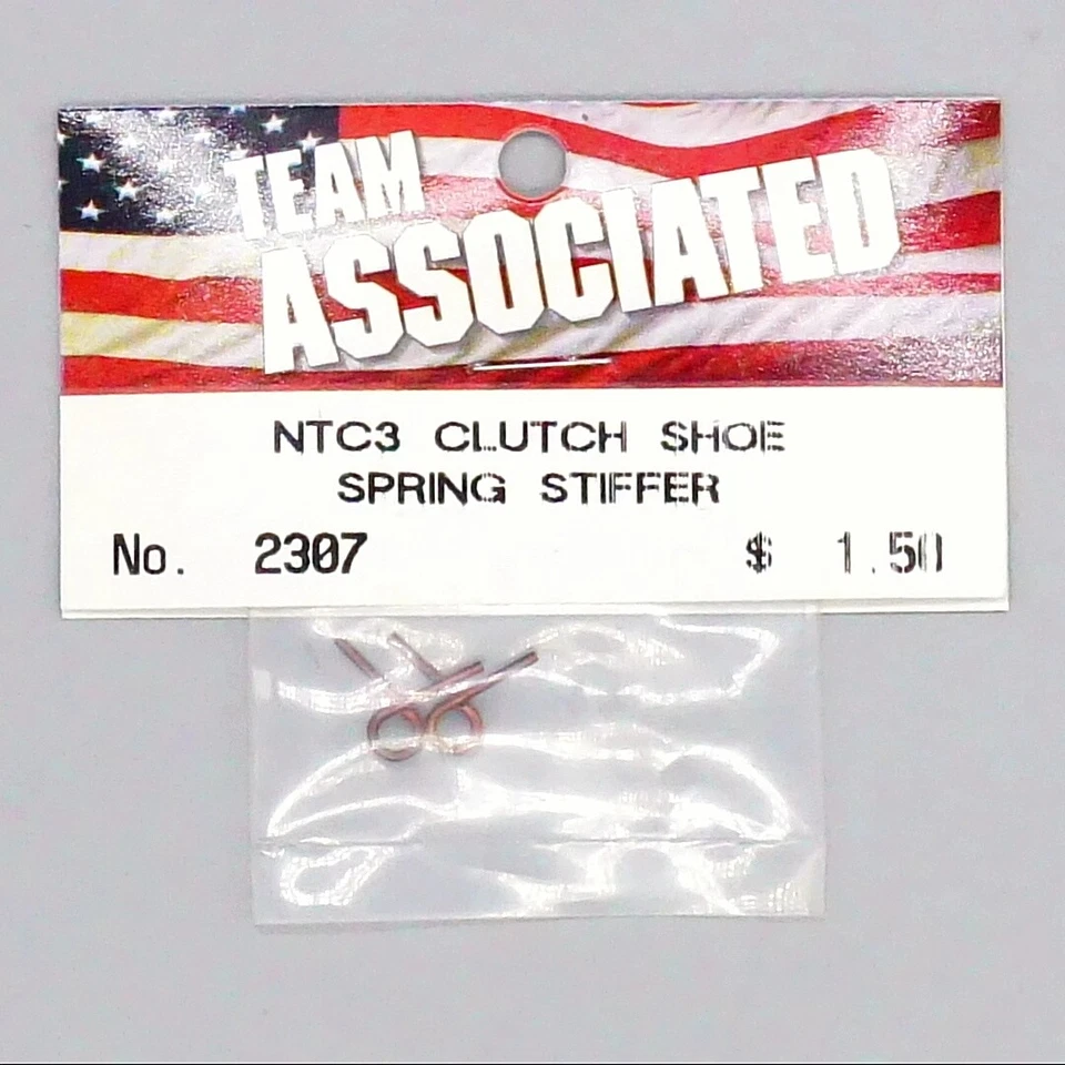 Team Associated NTC3 Clutch Shoe Springs Standard Black (2) 2307 RC Nitro Part - Image 1 of 1