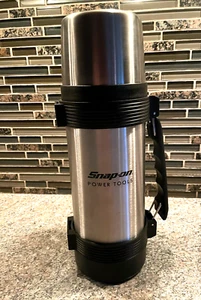 SNAP-ON Power Tools STAINLESS STEEL Thermos 1 Litre Mechanics, Construction, Cop - Picture 1 of 9