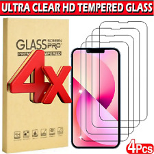 Tempered Glass Screen Protector For iPhone 15 Pro Max 14 13 12 11 Mini XR SE 7 8