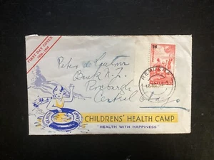 NZ 1939 Health ‘Beachball’ FDC, Health Federation,Remuera CDS pmk  (HC19) - Picture 1 of 2