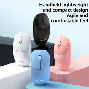 2.4G1200DPI Wireless Silent Mouse Wireless Bluetooth Fashion Girl Colorful Mouse - Picture 1 of 17