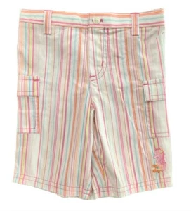 CARTER'S GIRLS CAPRI - STRIP PINK SZ 9 MONTHS - BABY PANTS STRIPED - Picture 1 of 1