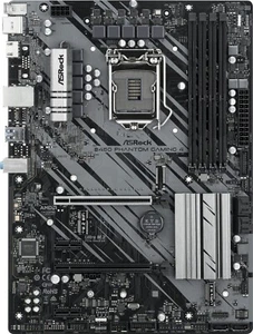 ASRock B460 Phantom Gaming 4 Mainboard LGA1200 OHNE Zubehör OHNE I/O Shield - Bild 1 von 2