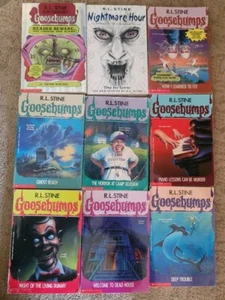 Nightmare Hour R. L. Stine Goosebumps Lot Piano Choose Adventure Dummy JellyJam - Picture 1 of 8