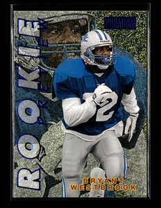 1997 SkyBox Premium Rookie Preview #15 Bryant Westbrook RC Detroit Lions
