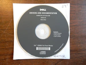 ** NEU ** DELL S2009W MONITOR TREIBER & BENUTZERHANDBUCH CD - kostenloser Versand - Bild 1 von 1