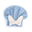 Warm Quick Dry Hair Turban Hair Drying Towel Wrap Hat Bun Cap for Kids Adult ~