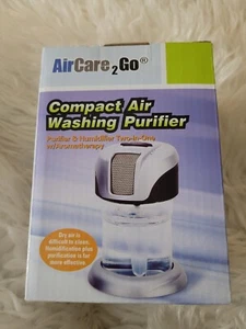 Compact  Air  Washing Purifier by Air Care 2 Go with car charger New open Box - Picture 1 of 2
