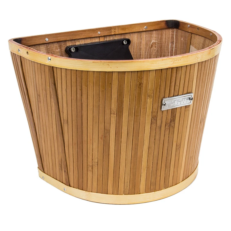 Sunlite Bamboo QR Basket Sunlt Ft Bamboo Qr 带支架 — 第 1/1 张图片
