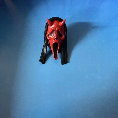 Máscara Neca Red Devil Cabeza Solo Forraje Escala 7” Scream Ghostface Inferno Foto 1 de 4